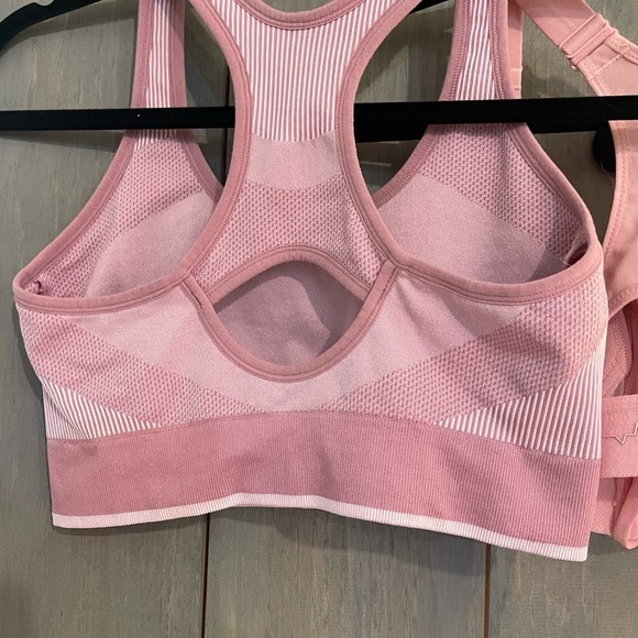 PINK  Sports bra - Tank Under Amour, Puma , Can’t stop won’t stop - Picture 8 of 12